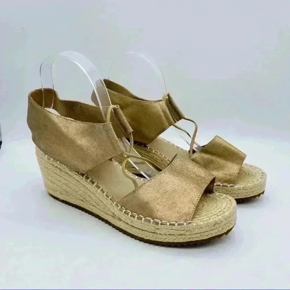 Eileen Fisher Agnes Espadrille Wedge Sandal - Picture 2 of 7